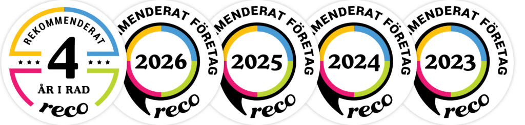 Reco loggor 4 år i rad